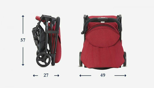 Inglesina Sketch Baby Stroller Suitable from 6+ Months Gray 6.9kg
