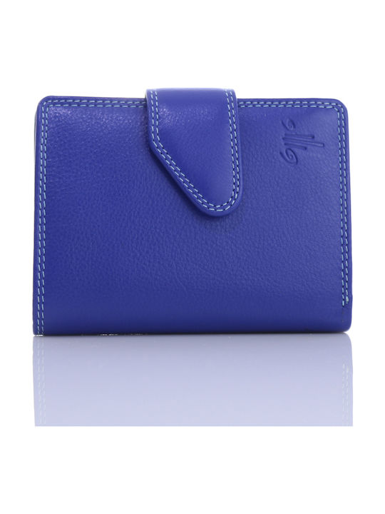 Kion Small Leather Women's Wallet Blue