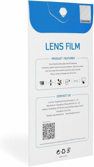 Bestsuit Flexible Nano Glass 9H Lenses Camera Protection Tempered Glass Transparent for the iPhone 12 mini