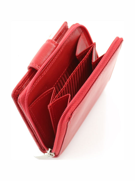 181 Small Leather Women's Wallet Classic Red