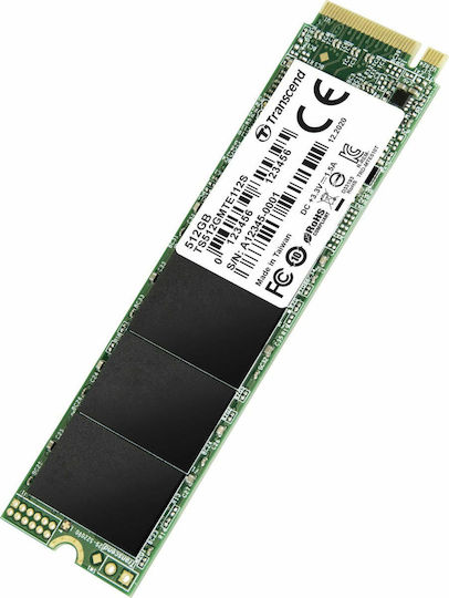 Transcend 112S SSD 512GB M.2 PCI Express 3.0 Connection
