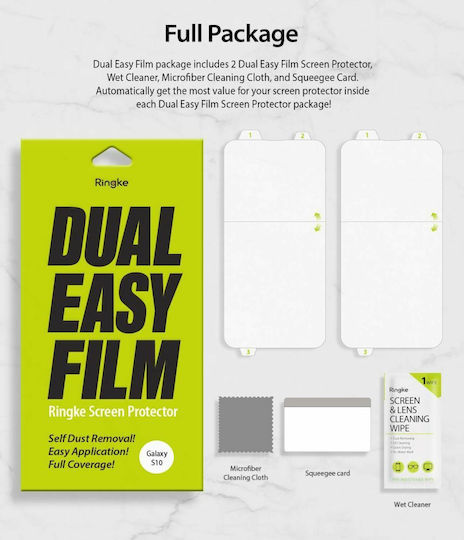 Ringke Dual Easy Screen Protector (Galaxy S10+)