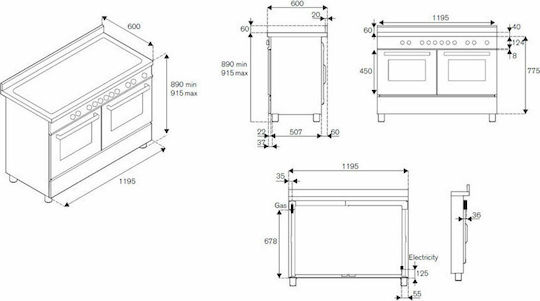 Bertazzoni Κουζίνα Professional Series