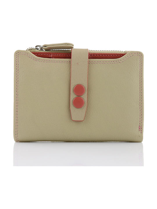 Kion Large Leather Women's Wallet Beige