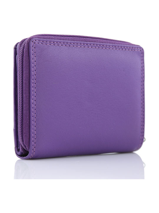 Kion 181 Small Leather Women's Wallet Purple