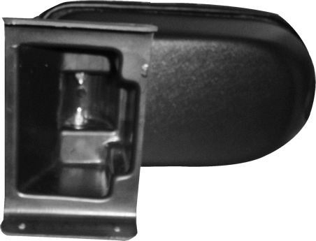 Cik Car Armrest for Skoda Fabia I Black