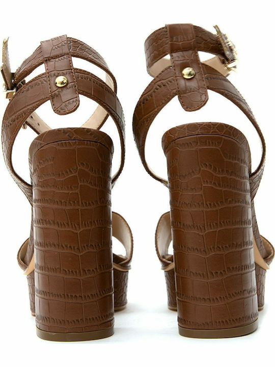 Rippa Sandalen Tabac Braun