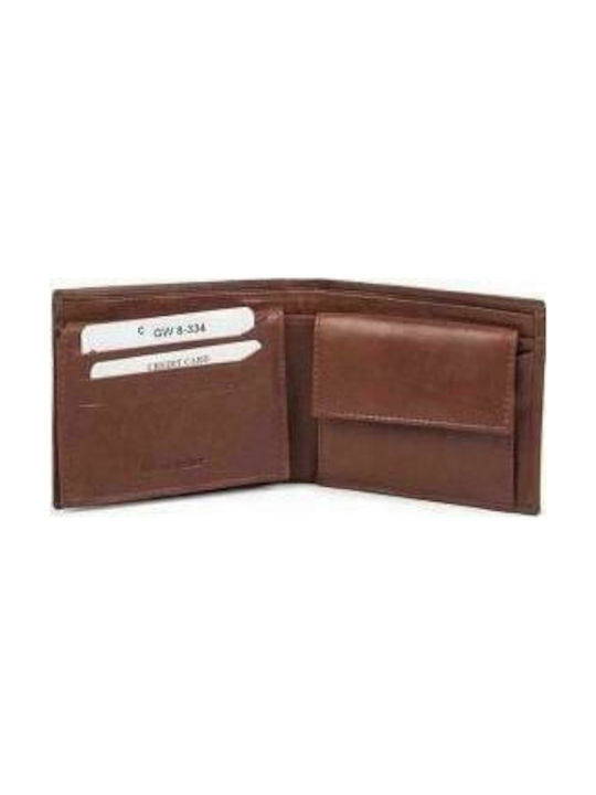 Fetiche Leather Men's Leather Wallet Brown