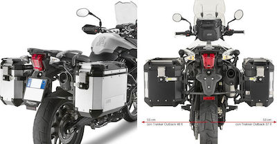 Givi Πλαϊνές Βάσεις για Triumph Tiger 800 / 800 XC / 800 XR 2011-2017