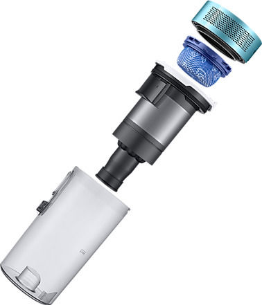 Samsung Jet 70 Turbo Επαναφορτιζόμενη Σκούπα Stick 21.6V Λευκή