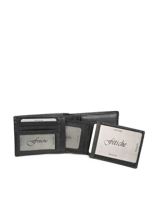 Leather Men's Wallet Classic Black