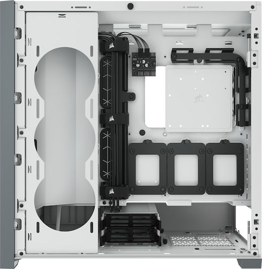 Corsair 5000D Airflow Gaming Midi Tower Κουτί Υπολογιστή με Πλαϊνό Παράθυρο Λευκό