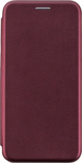 Forcell Elegance Book Piele artificială Burgundy (Galaxy A71)