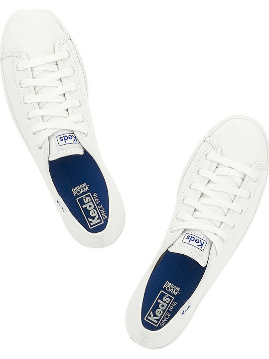 Triple Kick Damen Flatforms Sneakers Weiß