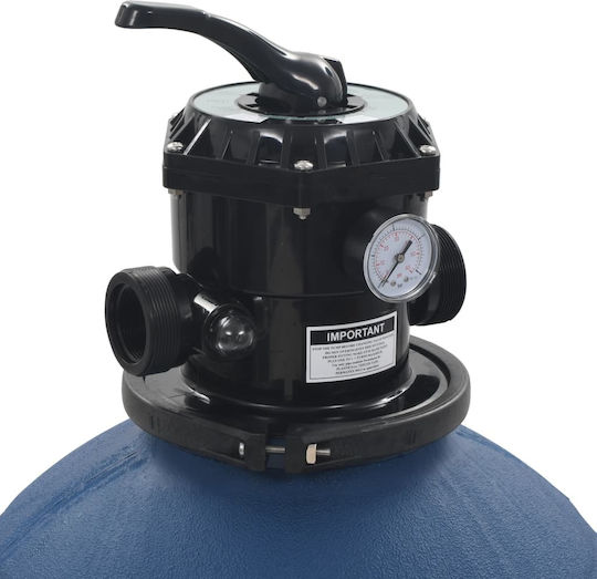 vidaXL Sand Pool Filter with 10m³/h Water Flow and Diameter 96.8cm