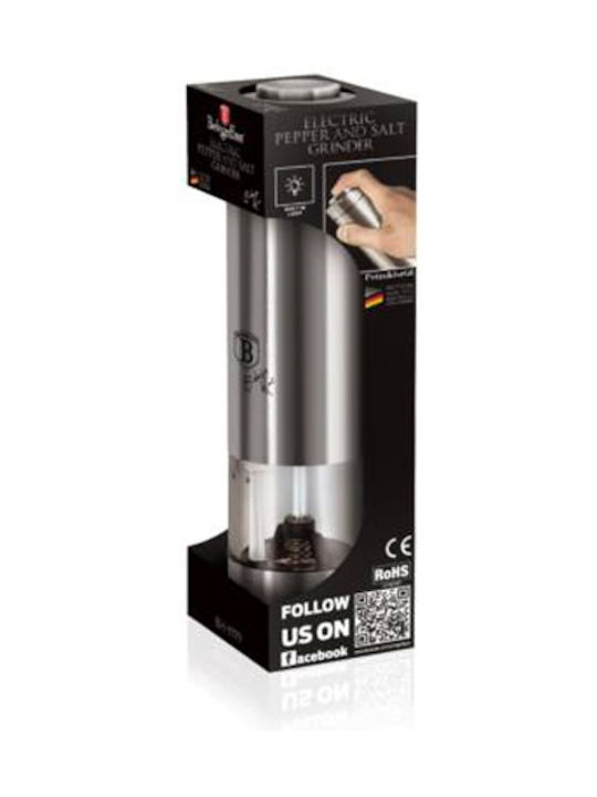 Berlinger Haus Metallic Line Ηλεκτρικός Μύλος Μπαχαρικών Inox Carbon Collection