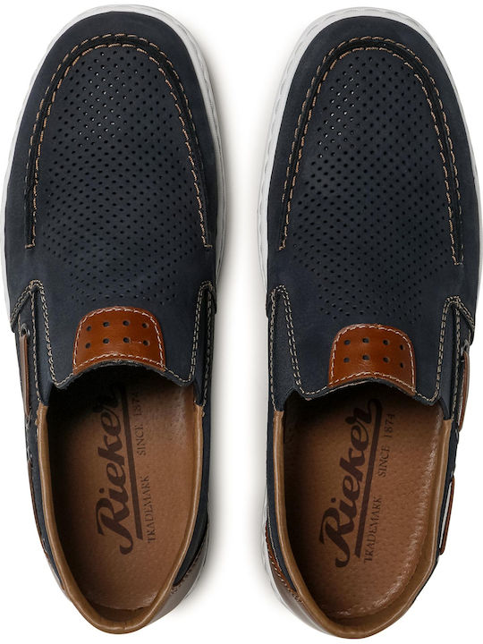 Men's Moccasins Blue