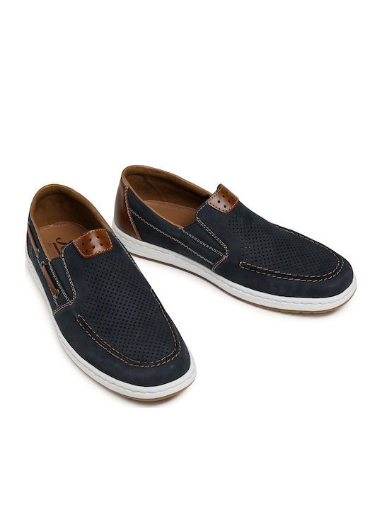 Men's Moccasins Blue