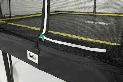 Salta Comfort Edition Standard Τραμπολίνο Εξωτερικού Χώρου 153x214εκ. με Προστατευτικό Δίχτυ