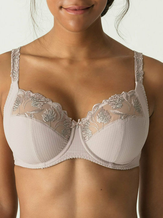 Bra PrimaDonna Forever 0163001, for large breasts, cup G, H, J without lining