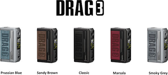 Voopoo Box Mod Drag 3 177W Marsala