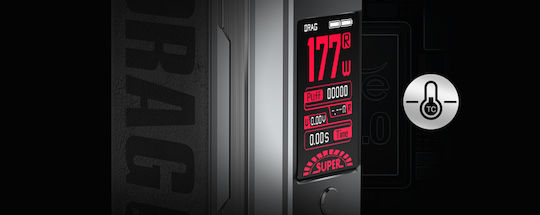Voopoo Drag 3 Box Mod Gri fumuriu