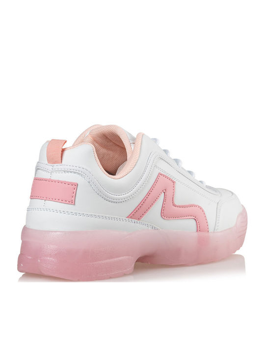 Invisible Γυναικεία Chunky Sneakers Ροζ