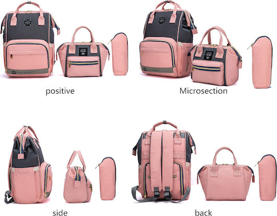 Lequeen Diaper Bag Grey