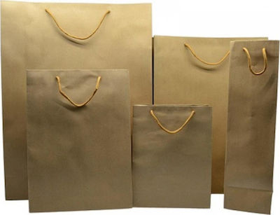 Ankor Paper Bag for Gift Brown 19x8x24.5cm. 1700-14