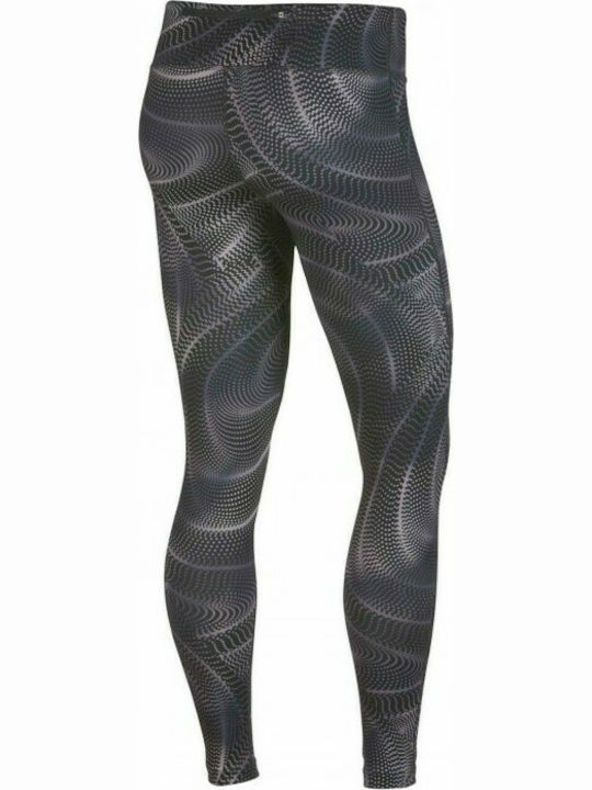 Nike Power Essentials Laufen Frauen Lang Leggings Schwarz