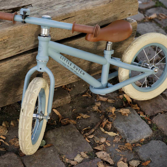 Little Dutch Kids Balance Bike Light Blue
