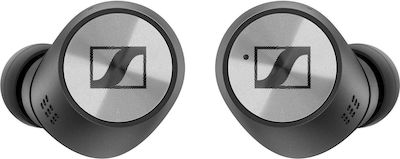 Momentum True Wireless 2 In-Ear Bluetooth-Freisprecheinrichtung Kopfhörer mit Schweißresistenz und Ladeetui Schwarz
