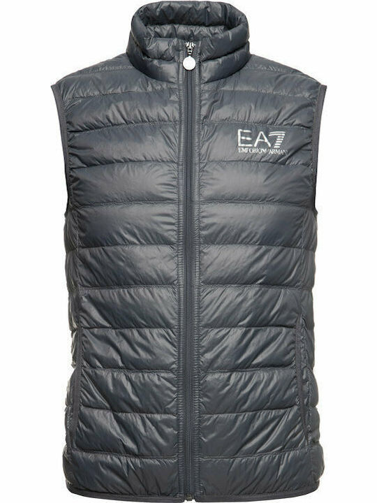 Αμάνικο Μπουφάν Puffer Γκρι