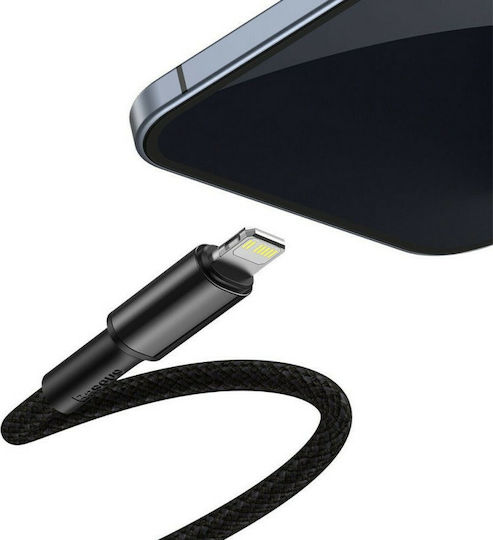 Baseus High Density Braided USB-C to Lightning Cable 20W Black 1m (CATLGD-01)