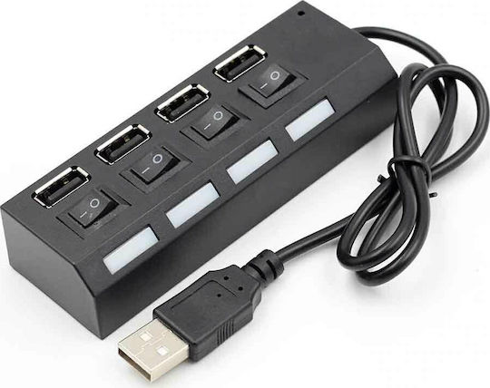 Andowl Hub 4 Ports USB 2.0 with USB-A Connection