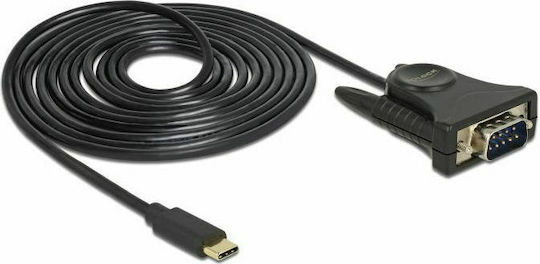 DeLock Cable USB-C to RS232 9-pin male 1.8m (62964) 1pcs