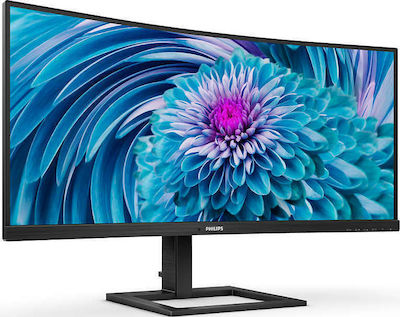 Philips E line 346E2CUAE Ultrawide VA Curved Monitor 34" QHD 3440x1440 με Χρόνο Απόκρισης 4ms GTG