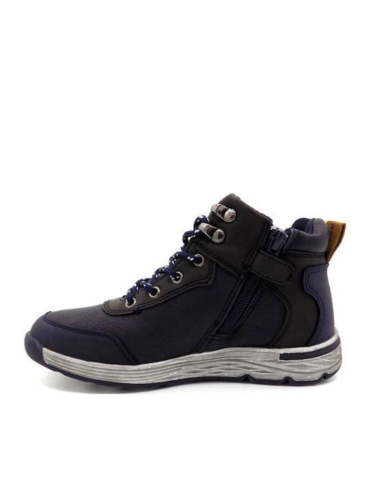 /PD Kids Boots with Zipper Navy Blue