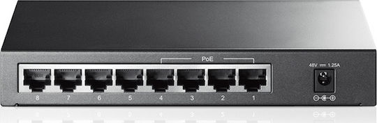 TP-LINK TL-SF1008P v6 Unmanaged L2 PoE Switch με 8 Θύρες Ethernet