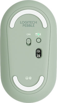 Logitech Pebble M350 Ασύρματο Bluetooth Ποντίκι Light Green