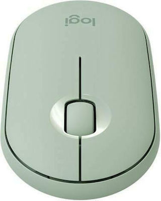 Logitech Pebble M350 Ασύρματο Bluetooth Ποντίκι Light Green