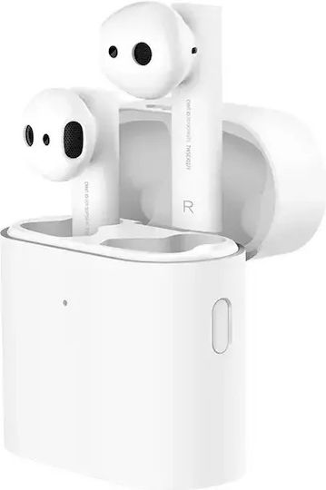 Xiaomi Mi True Wireless Earphones In-ear Bluetooth Handsfree cu Rezistență la Transpirație și Carcasă de Încărcare Alb