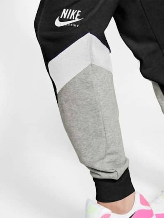 Sportswear Hohe Taille Damen-Sweatpants Jogger Schwarz
