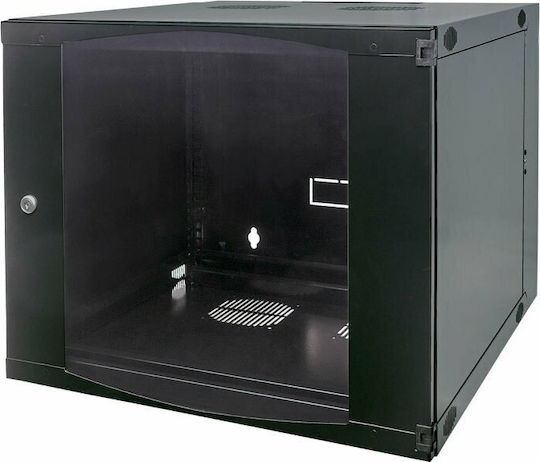 Intellinet Επιτοίχια Καμπίνα Rack 9U 57x45x50cm Μαύρο 711777