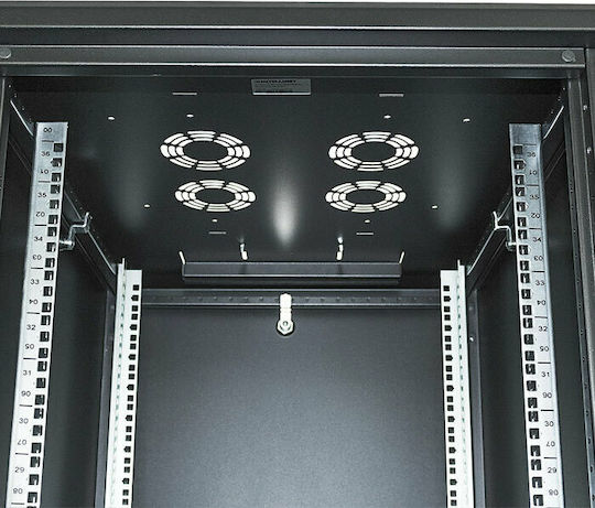 Intellinet Επιδαπέδια Καμπίνα Rack 32U 60x60x158.8cm Μαύρο 713115