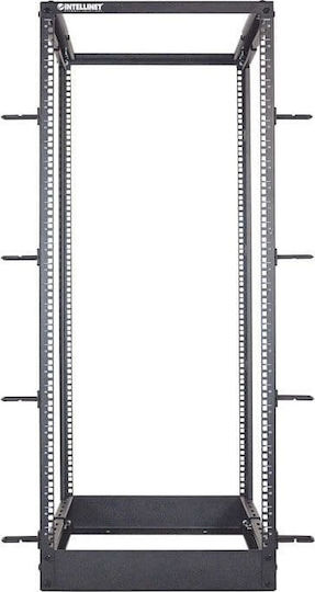 Intellinet Επιδαπέδια Καμπίνα Rack 26U Ανοιχτού Τύπου 55.88x51.45x129.52cm Μαύρο 714242
