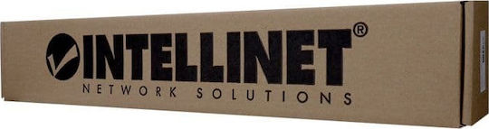 Intellinet Patch Panel για Rack 1U 19" 24 Θυρών cat5e Μαύρο