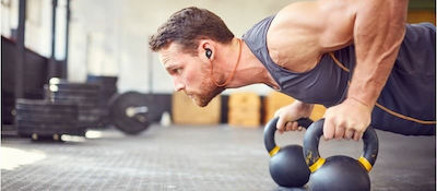 Creative Outlier Sports In-ear Bluetooth Handsfree Ακουστικά με Αντοχή στον Ιδρώτα Μπλε