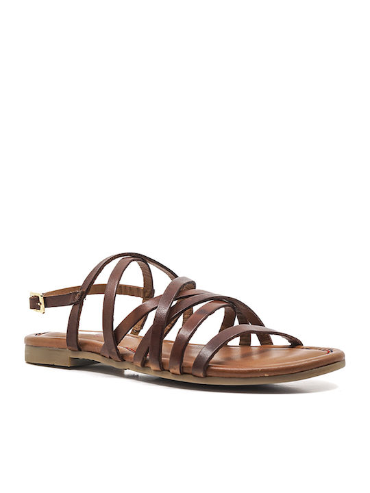 S.Oliver Women's Flat Sandals in Tabac Brown Color 5-28101-24-305