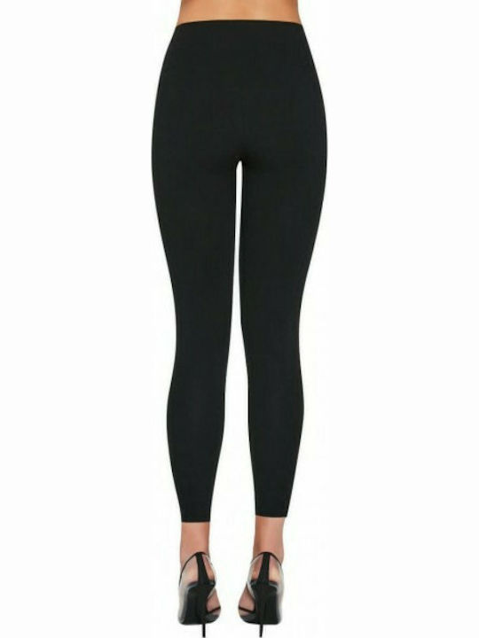 Bas Bleu Lilian Frauen Lang Leggings Push Up Schwarz